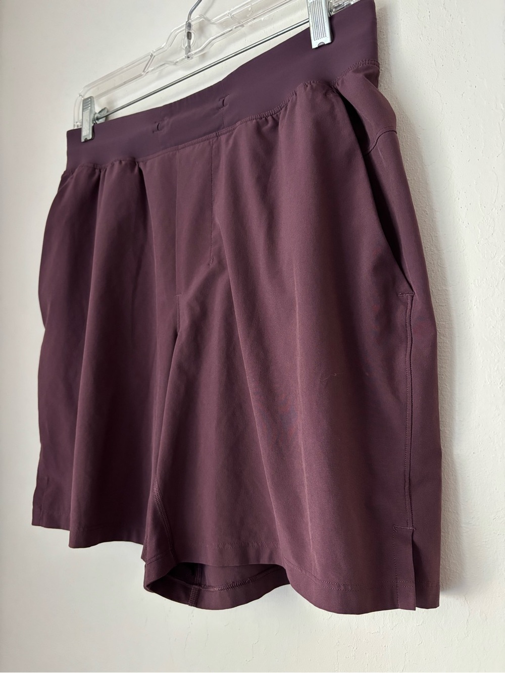 Lululemon T.H.E. Short *Linerless 7" in Arctic Plum Men’s Medium Training Active - Picture 3 of 14